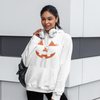 womens Halloween Hoodie with jackolantern