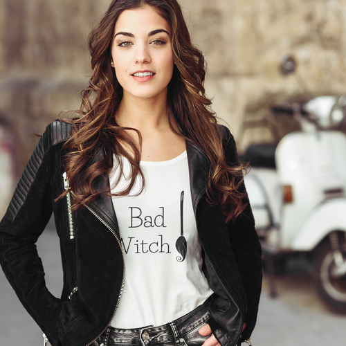 womens bad witch shirt